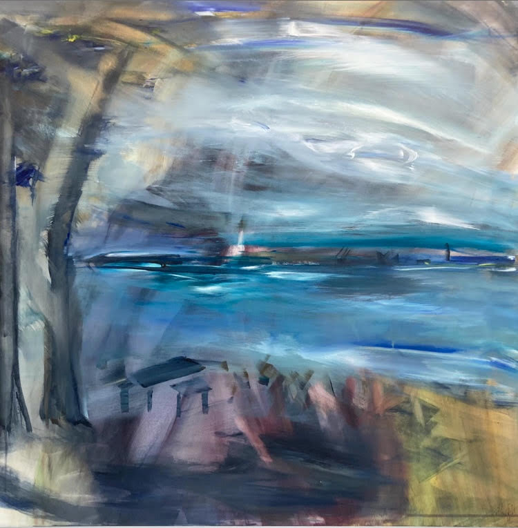 Aarhus Bugt, set fra Riis Skov