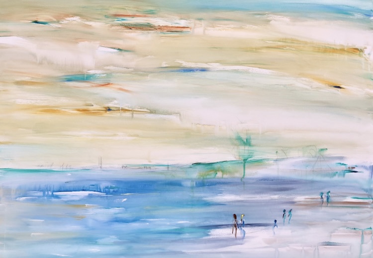 Aarhus Bugt; Set fra Bellevue