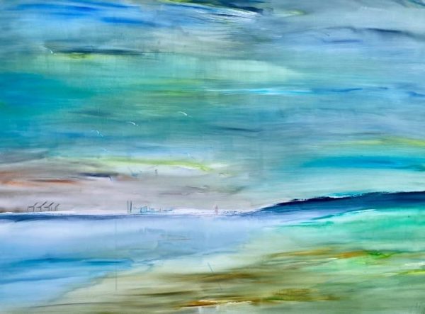 Sensommer over Aarhus Bugt